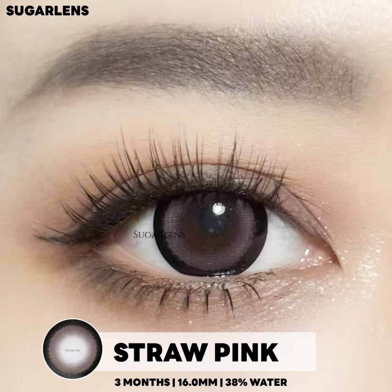 STRAW PINK 16MM